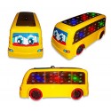 RUDY El bus loco / Emite sonidos y luces si encuentra obstáculos 100005 - Juguete infantil de estimulación