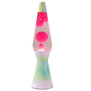 Lámpara de Lava 40cm XL1779 Raimbow Dream Base Colores...
