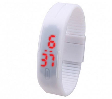 Reloj digital LED de silicona RUNNING UP en varios colores 