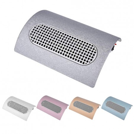 Aspirador 3 ventiladores de mesa para técnicos de uñas 858-5con bolsa de polvo