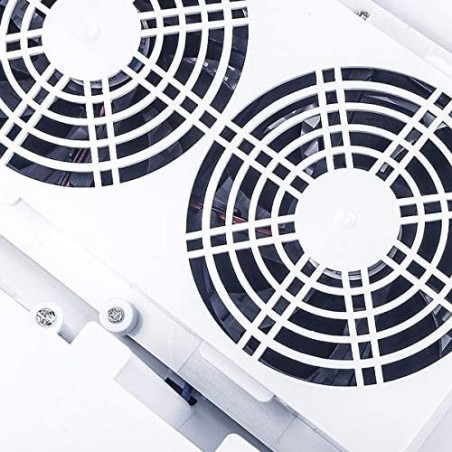 Aspirador 3 ventiladores de mesa para técnicos de uñas 858-5con bolsa de polvo