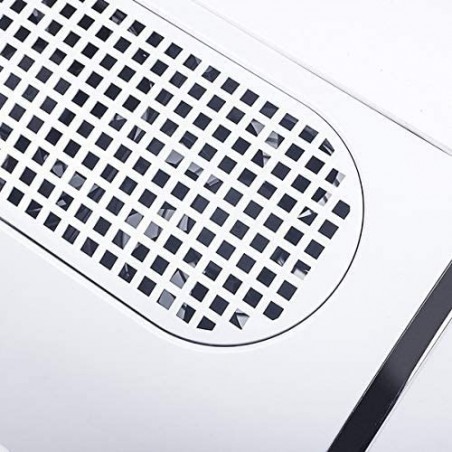 Aspirador 3 ventiladores de mesa para técnicos de uñas 858-5con bolsa de polvo