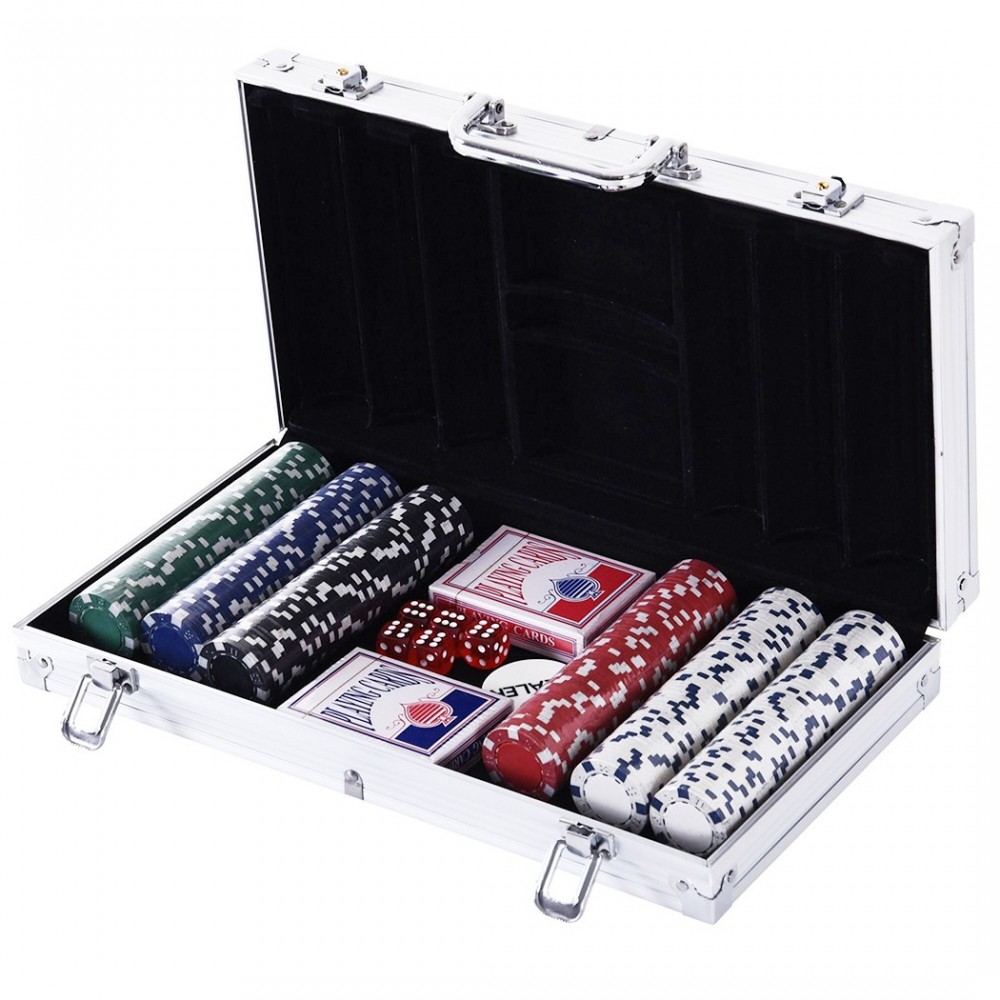 Set para poker Profesional 300 Fichas con...