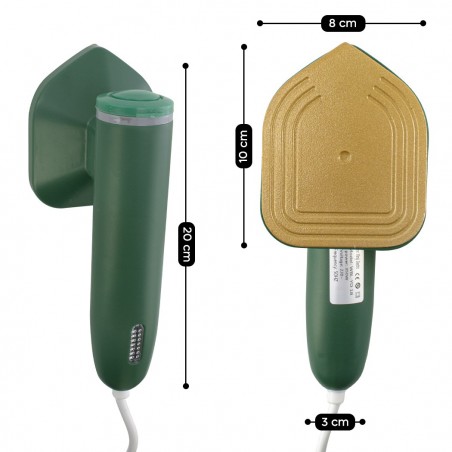 Mini plancha de viaje M2 con spray 20x3x8Cm se puede usar vertical y horizontal