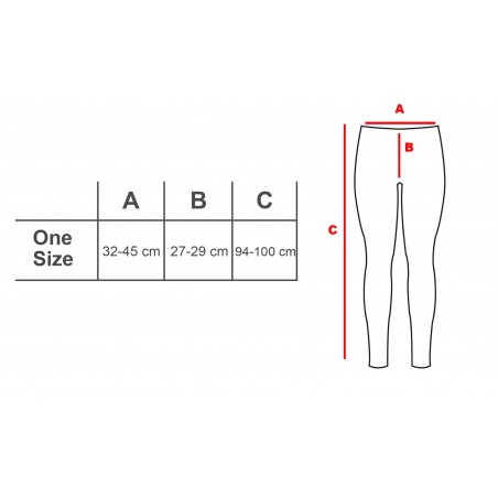 Jeggings efecto Jeans AMETISTA D5384 Moldeadores y de contención interna