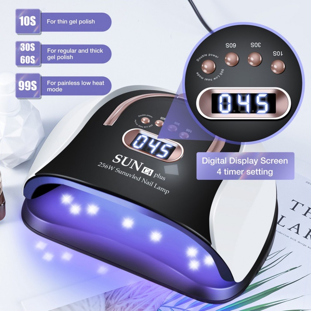 092816 Lámpara UV LED profesional para uñas 57...