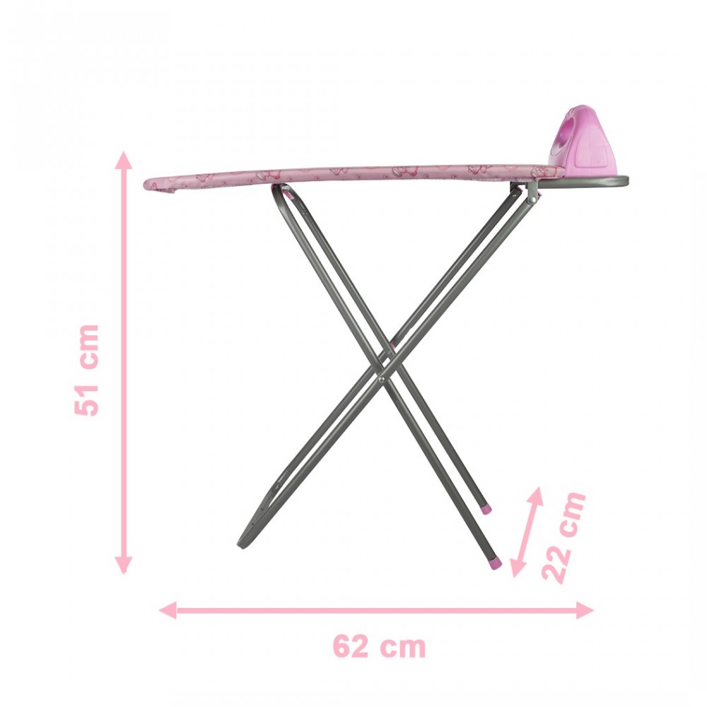 100742 Tabla de planchar Play and Stira rosa...