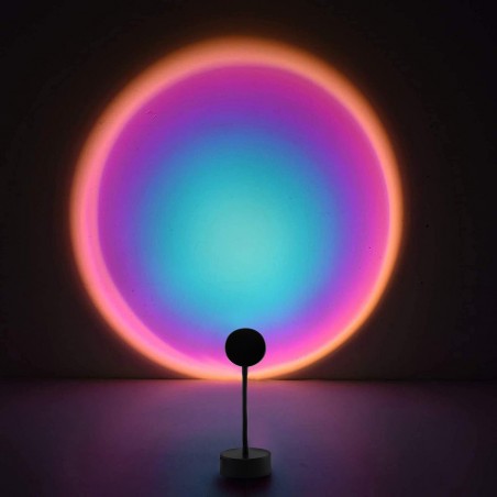 861155 Lámpara de ambiente LED USB giratoria ARCOBALENO Project Light Wall