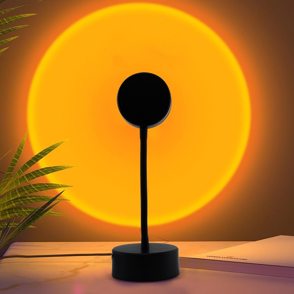 861155 Lámpara LED atmosfera USB rotable SUN...