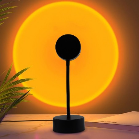 861155 Lámpara LED atmosfera USB rotable SUN Effect Projects Wall Light