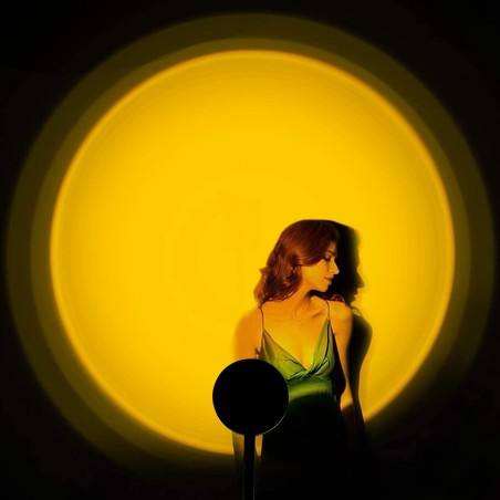 861155 Lámpara LED atmosfera USB rotable SUN Effect Projects Wall Light