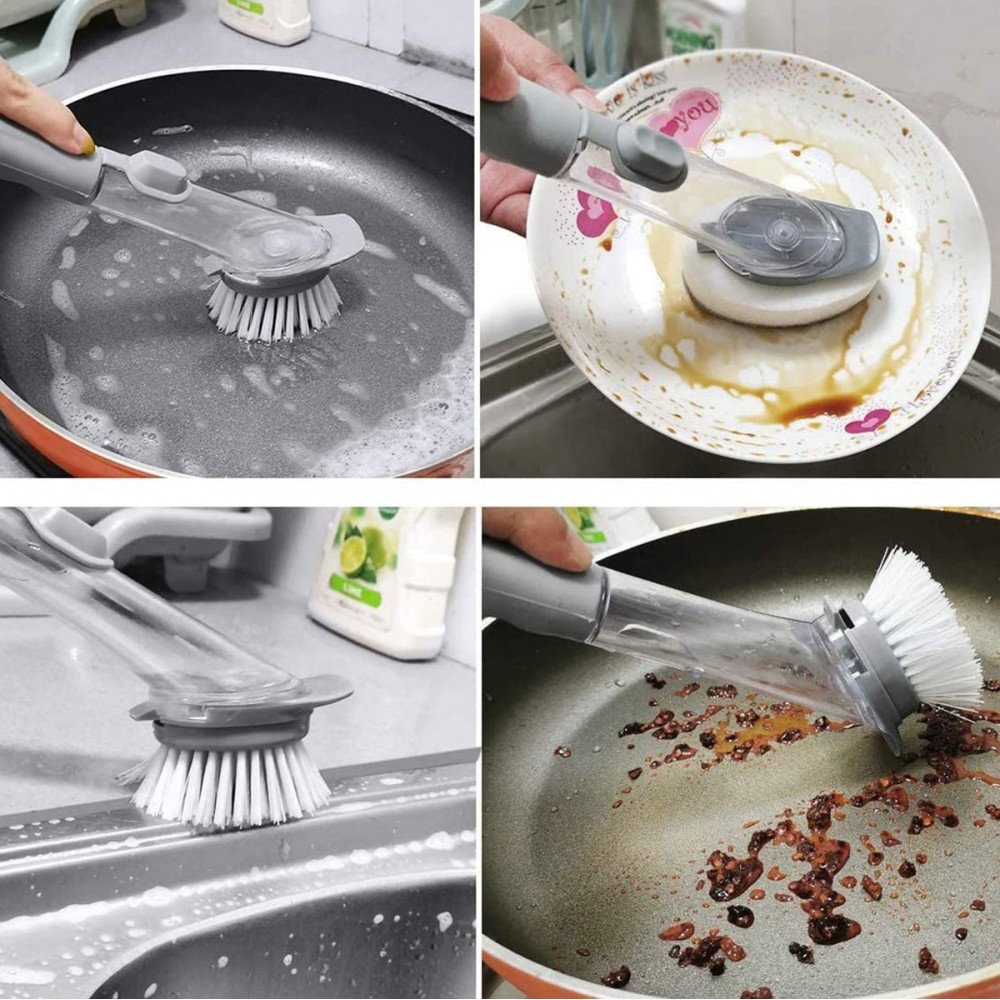 00331 Cepillo para lavar con dispensador de...