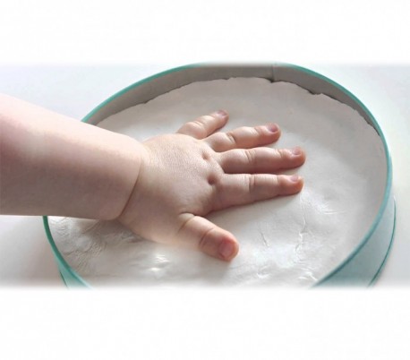 Kit de yeso para manos y pies de bebé con marco