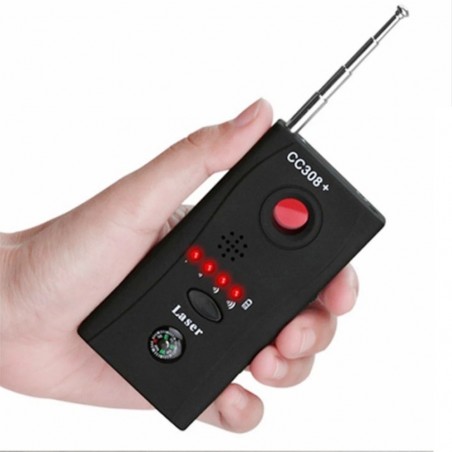 C3308 Control remoto detector cámaras ocultas radar antiespionaje inalámbrico