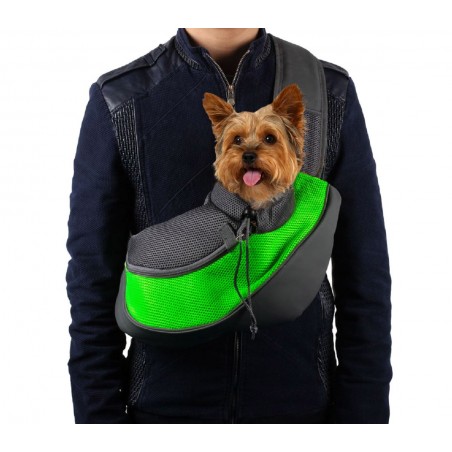 390205 Transportín de hombro para perros pequeños y cachorros