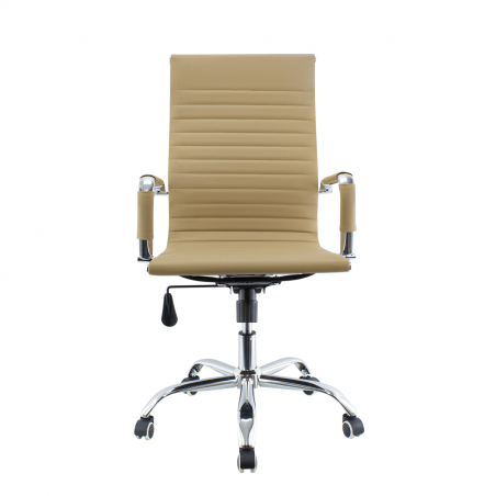 Silla de oficina RADON con asiento ergonómico en ecopiel 53x63xH110 / 120 cm