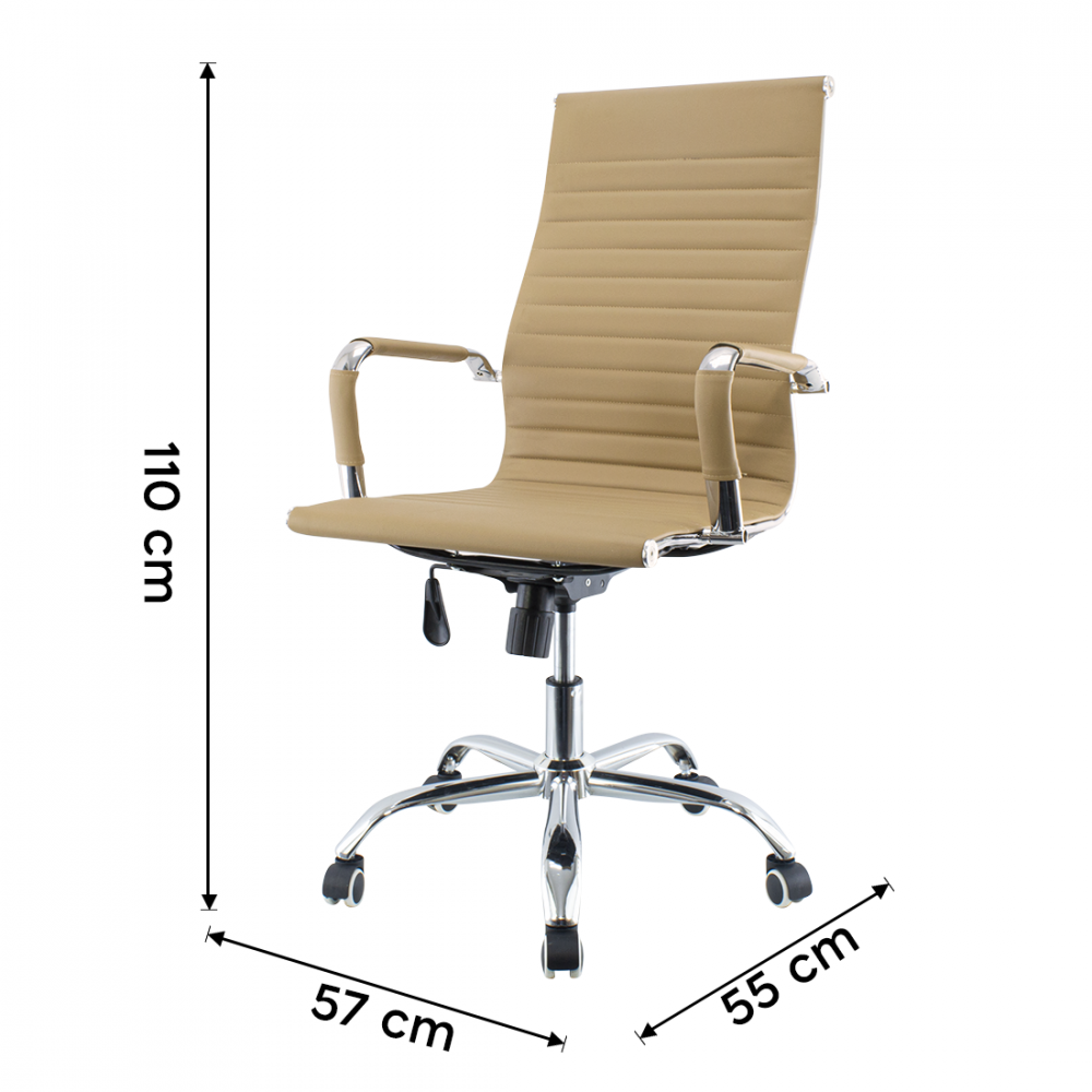 Silla de oficina RADON con asiento ergonómico...