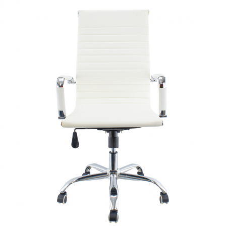 Silla de oficina RADON con asiento ergonómico en ecopiel 53x63xH110 / 120 cm