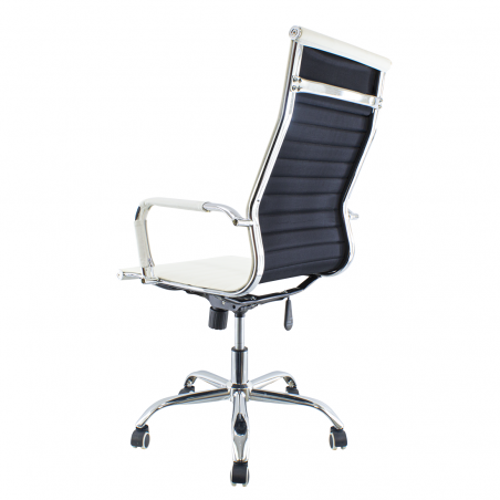 Silla de oficina RADON con asiento ergonómico en ecopiel 53x63xH110 / 120 cm