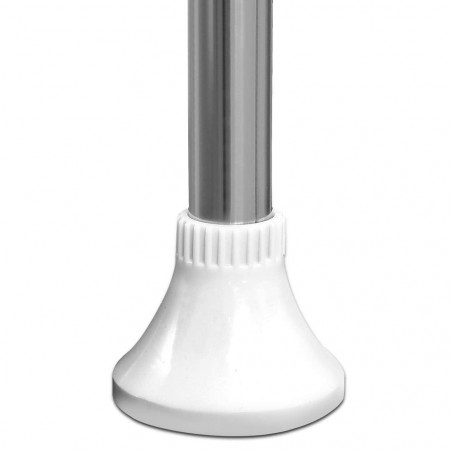 210948 Estante esquinero telescópico 4 estantes almacenamiento para baño y ducha