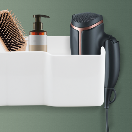 12513 Soporte Rack para secador multifuncional de pared para accesorios de baño