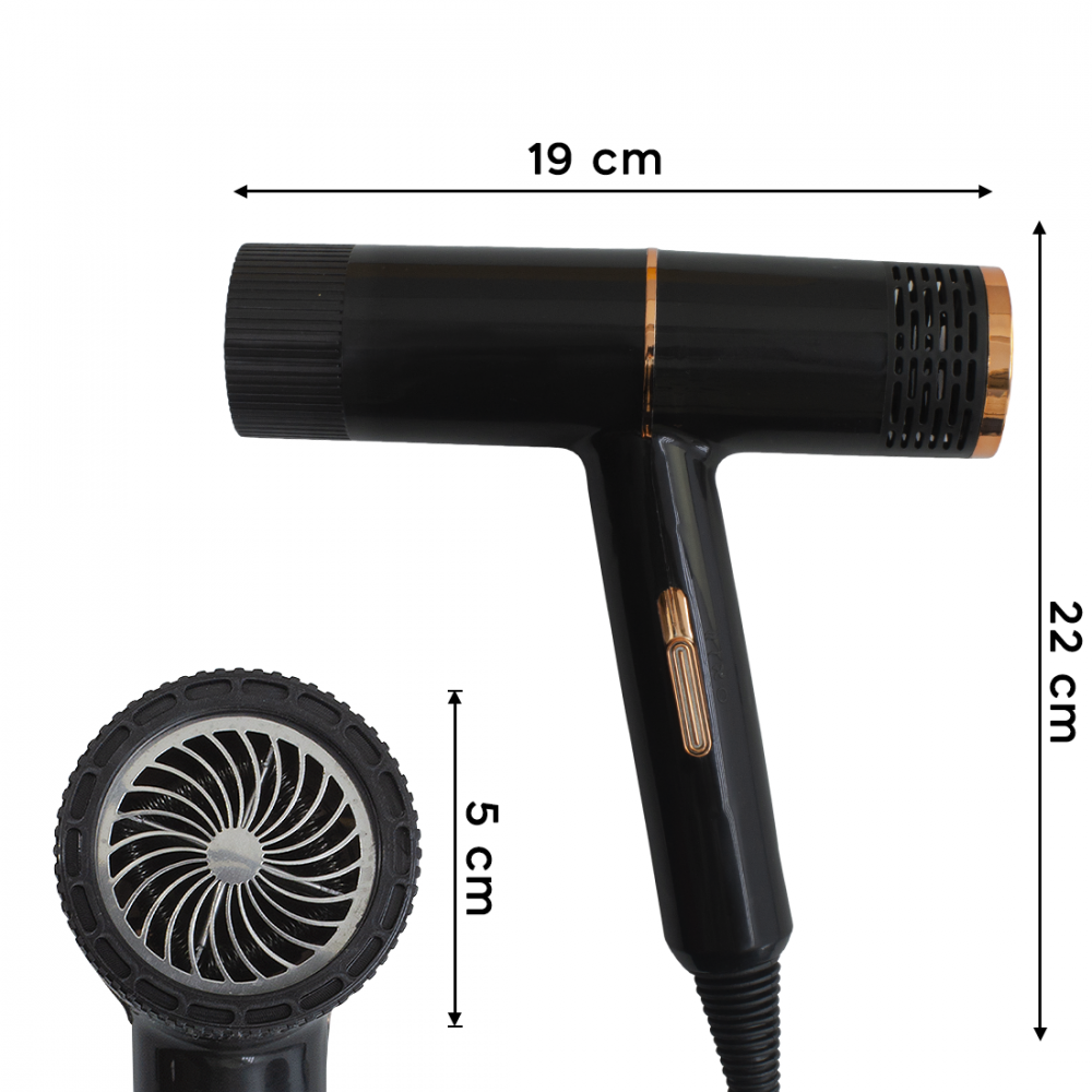 Secador de pelo profesional de bajo ruido de...