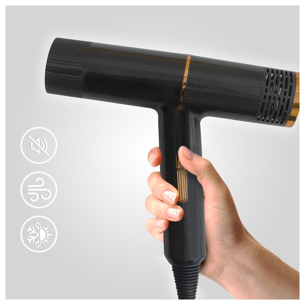 Secador de pelo profesional de bajo ruido de...