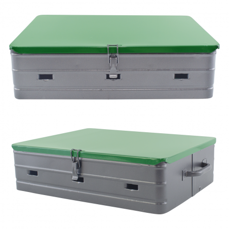 BAR007 Barbacoa resellable y convertible en maleta 42x31xH80cm parrilla de acero