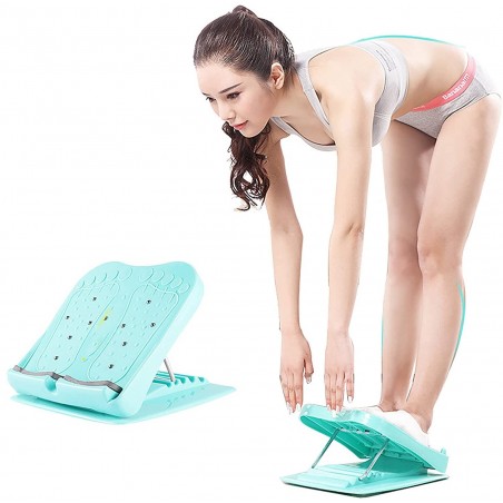 210962 Plataforma inclinada de estiramiento muscular imanes de masaje para pies