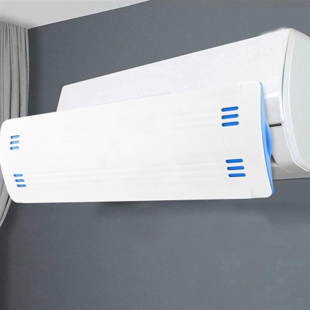 302008 Deflector universal para aire acondicionado escudo ventilación ajustable