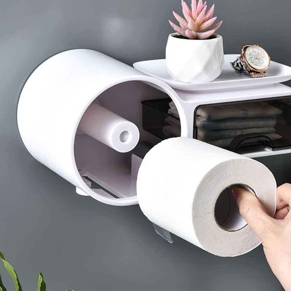 Dispensador de papel higienico para pared...