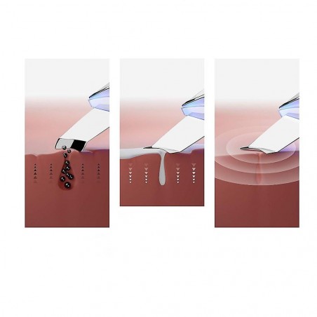 265639 Scrubber de limpieza facial elimina puntos negros y masajeador facial