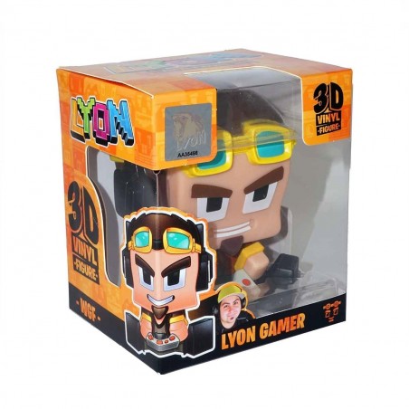 Lyon Gamer Vinilo 3D Personaje Coleccionable 15 Cm - Producto Oficial