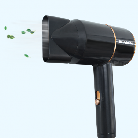 Mini secador de pelo de viaje 1000W 12x20 cm Phon silencioso 3 Temperaturas