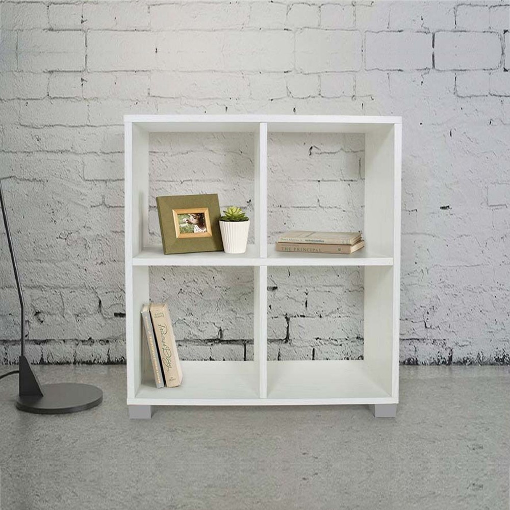 Librería Estantería de Madera 4 Cubos Art.106...