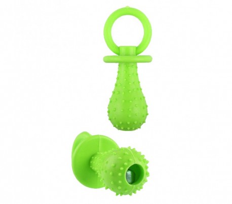 Juguete para animales para morder hecho de goma con sonido interior (14cm)