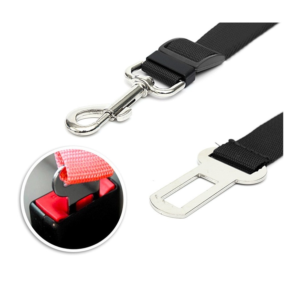 Correa con gancho para cinturón de seguridad...