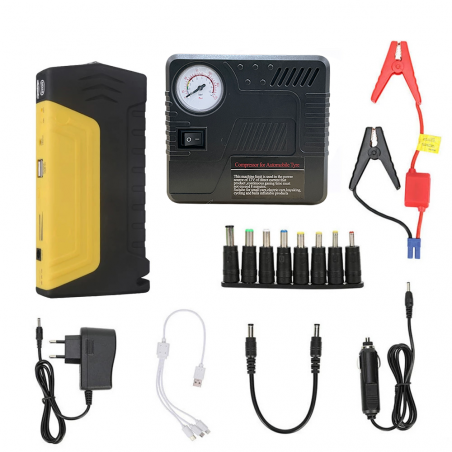 FirstPower 69800mAh 12V Car Jump Starter Portable USB 600A Power Bank 