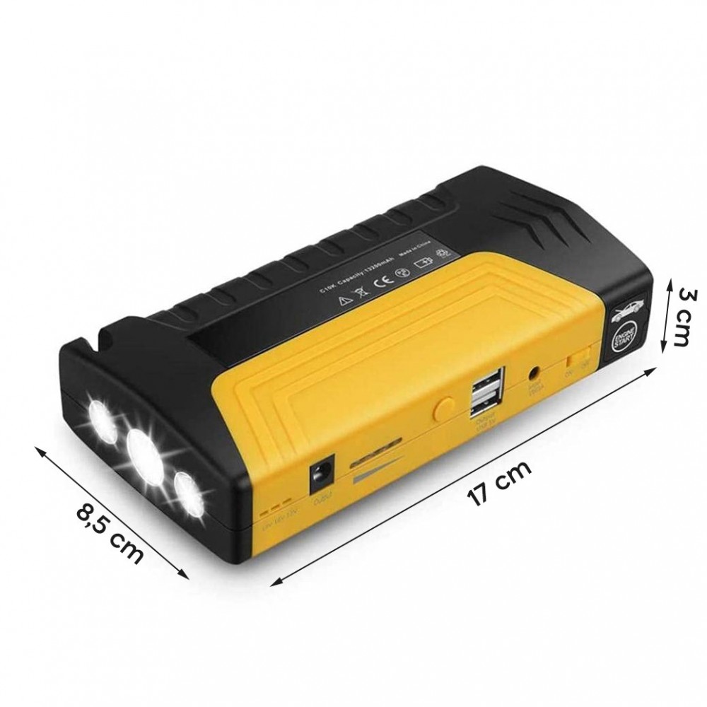 Arrancador batería para coche 300A 15000mAh...