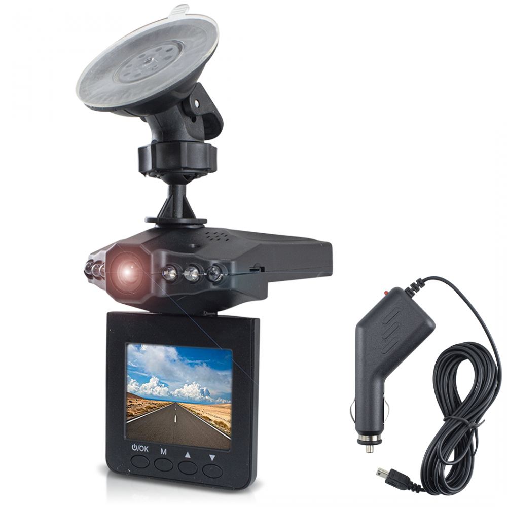 Cámara video recorder 6 LED Car Dvr HD Lcd...