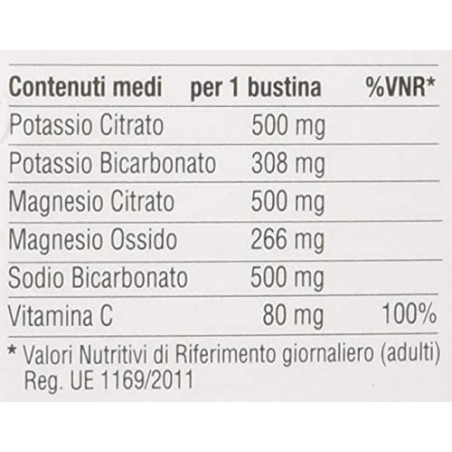 Magnesio y Potasio Vitamina C WHYNATURE Pack 10 Sobres Suplementarios