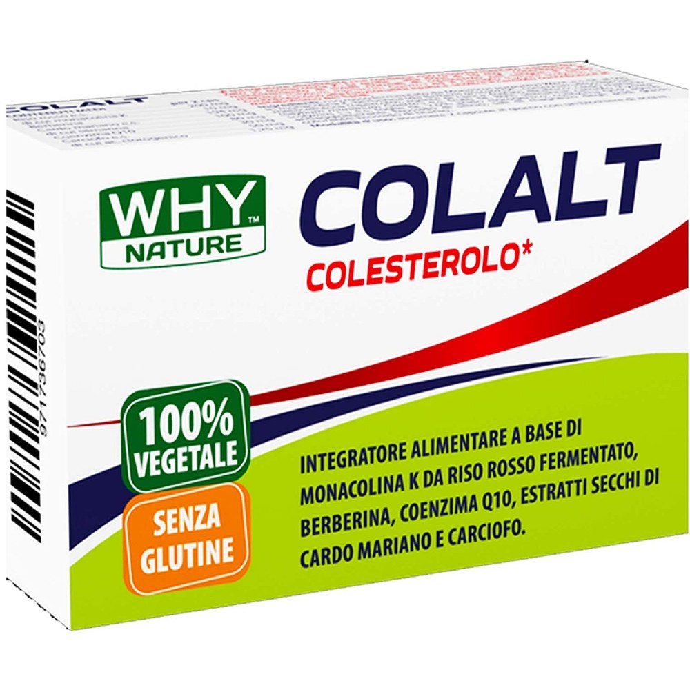 Colalt 60 Cápsulas WHYNATURE Complemento Alimenticio contra el Colesterol