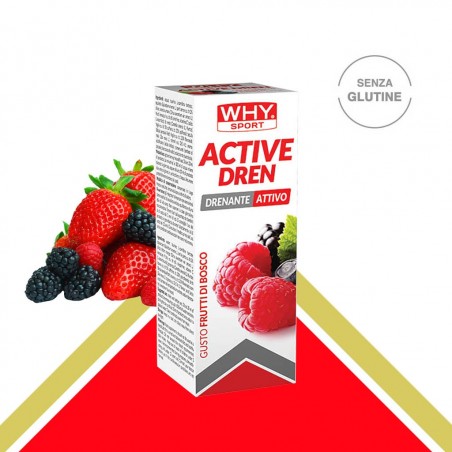 Active Dren 500 ml WHYSPORT Bayas drenantes anticelulítico purificación