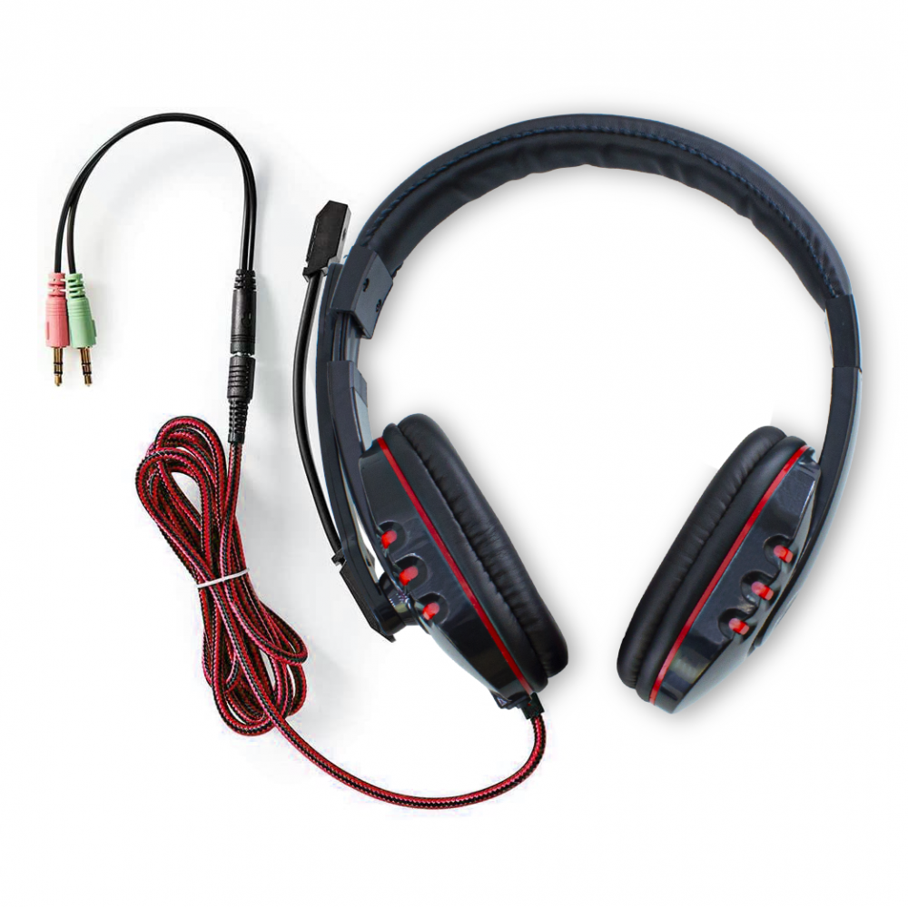 666446 Teclado gamer 4 en 1 con iluminación RGB...