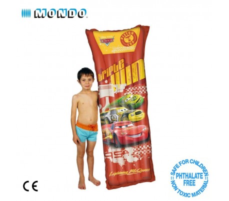 Colchoneta hinchable infantil color rojo - CARS 183 x 75 cm Linea Mondo 