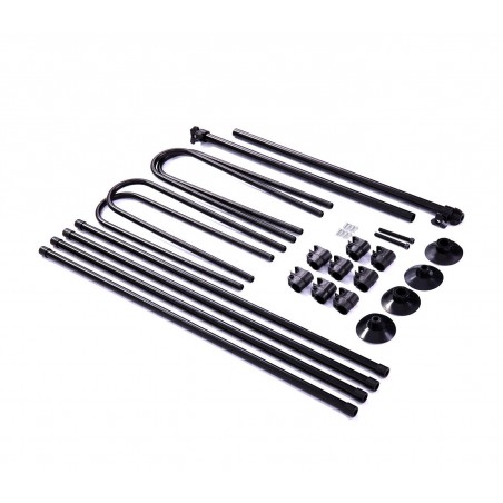 4557 Rejilla divisoria telescópica universal de 2 piezas para vehículos