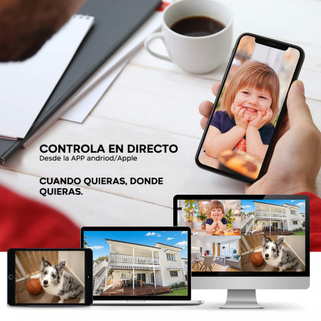 Vigilancia con aplicación DVR NVR CVI TVI HVR AHD 8 canales Video Recorder H.264