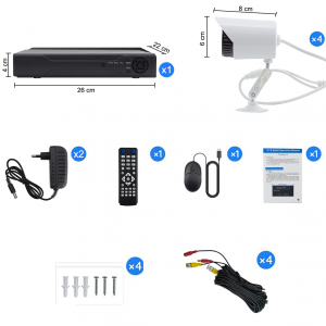 Vigilancia con aplicación DVR NVR CVI TVI HVR AHD 4... 2