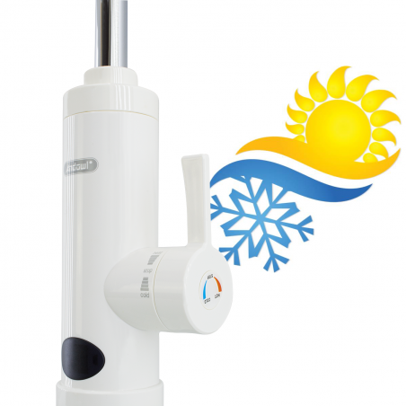 201116 Grifo eléctrico para agua caliente para calentamiento instantáneo 21x41cm