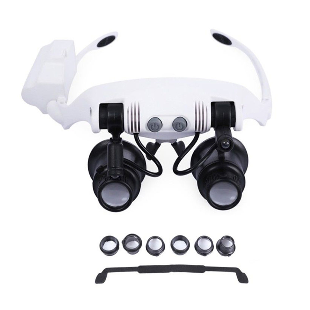 013946 Lupas con 2 Luces LED para la reparación...